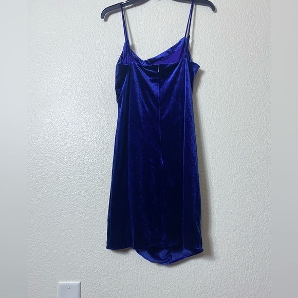 Parker Devlin Mazarine Blue Velvet Dress NWT size 10 - Picture 10 of 10